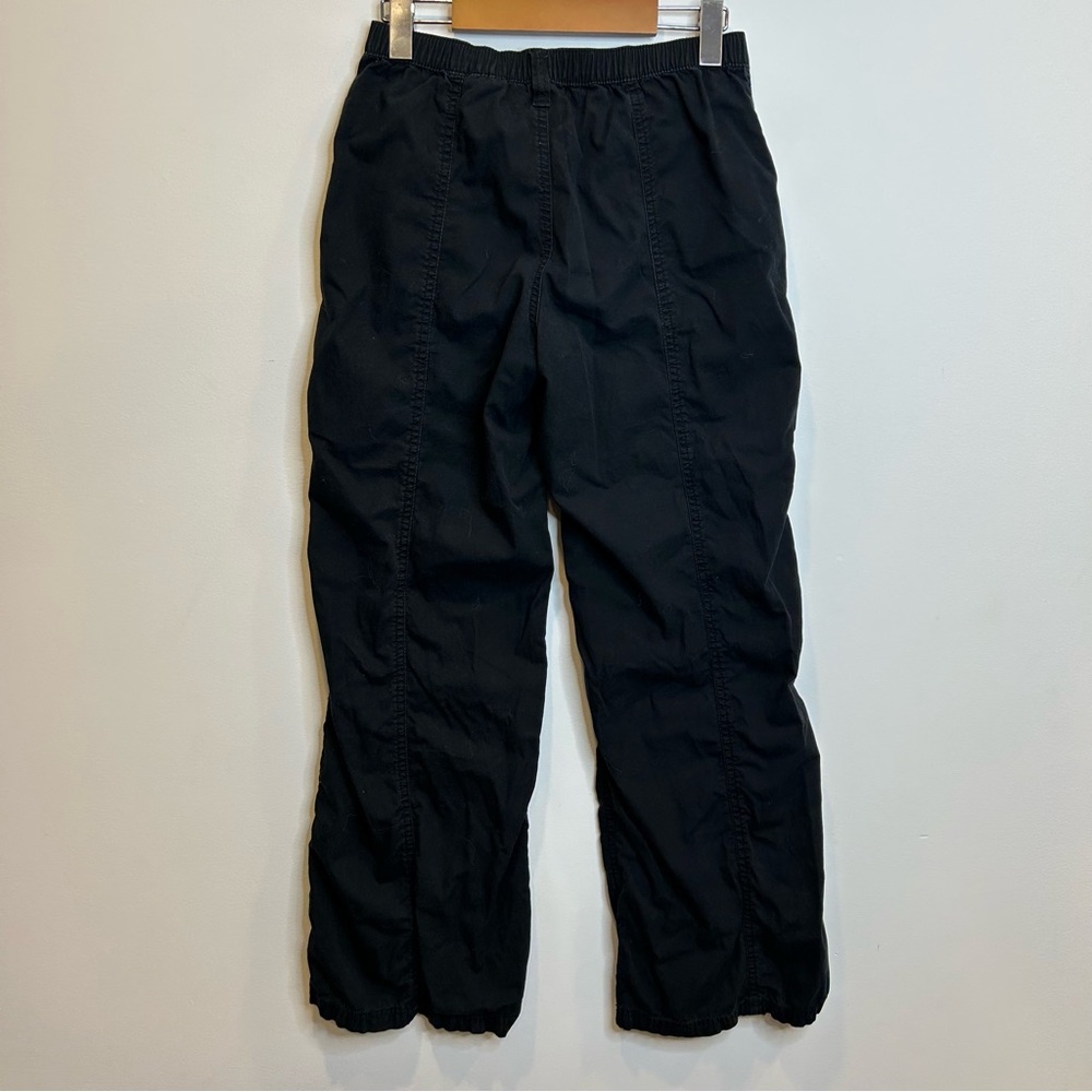 H&M Canvas Cargo Trousers Pants Black - Picture 6 of 7